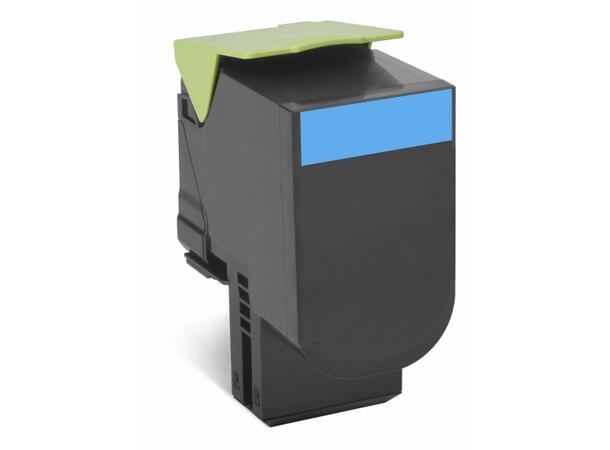 Toner LEXMARK 70C2HC0 CS410DN blå 
